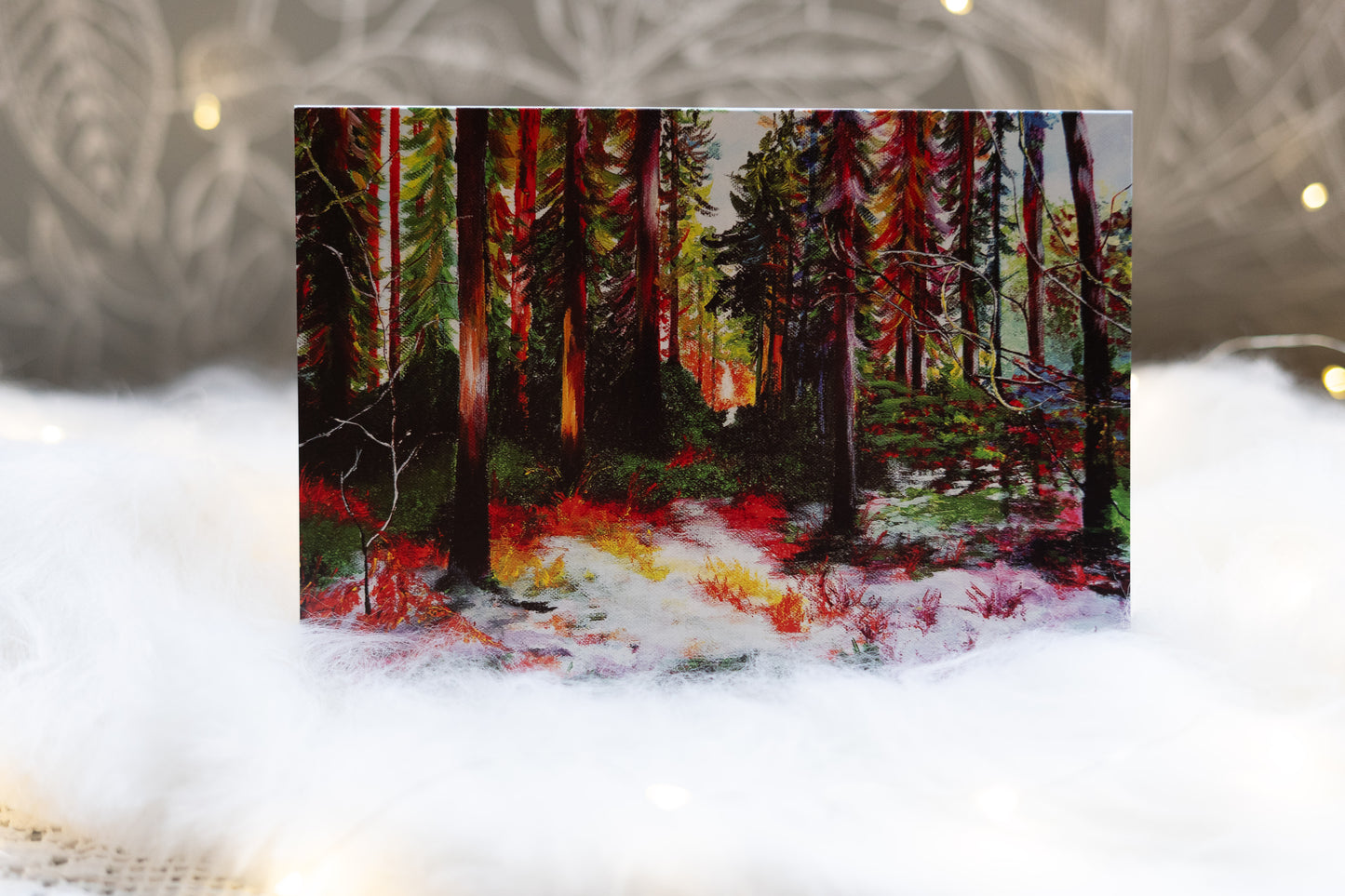 Into the Woods Greetings Card