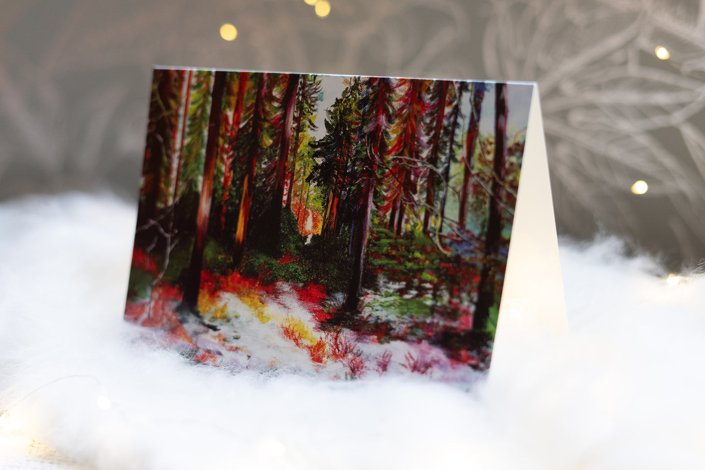 Into the Woods Greetings Card