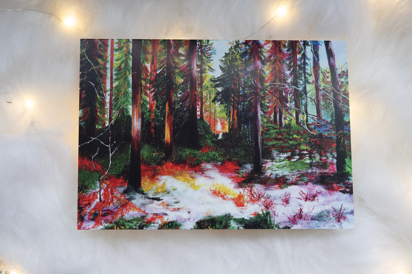 Into the Woods Greetings Card