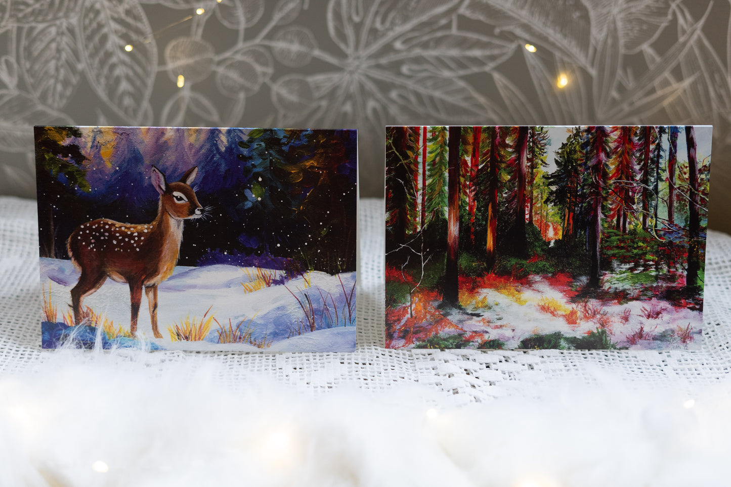 Fawn Greetings Card