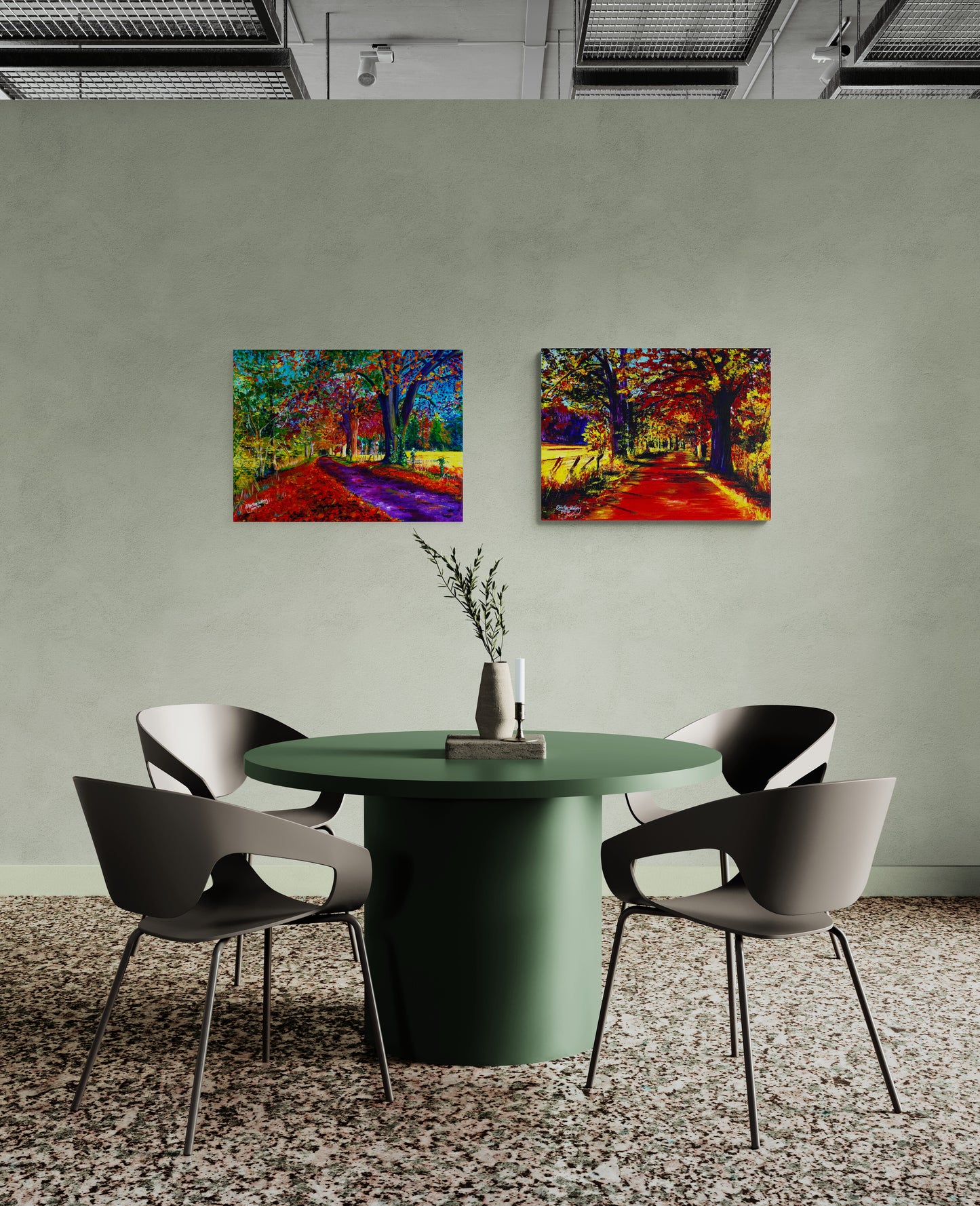 Like a Phoenix A2 Canvas Print