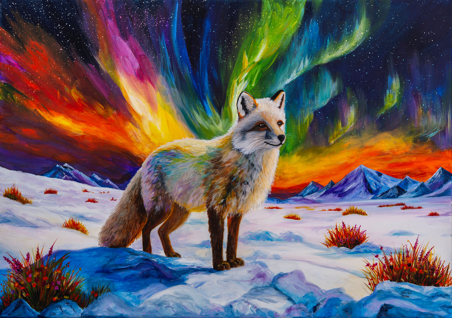 Simi (Arctic Fox) *LIMITED EDITION PRINT*