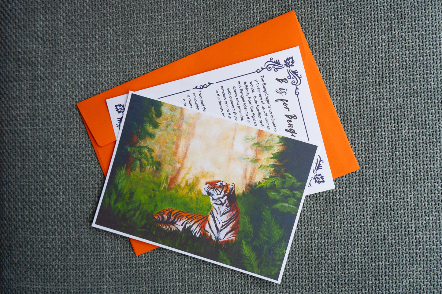 B is for Bengal Tiger