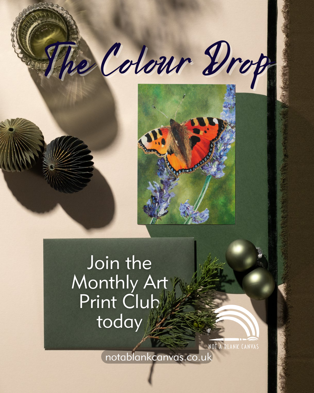 The Colour Drop - Print Club Subscription Yearly Plan