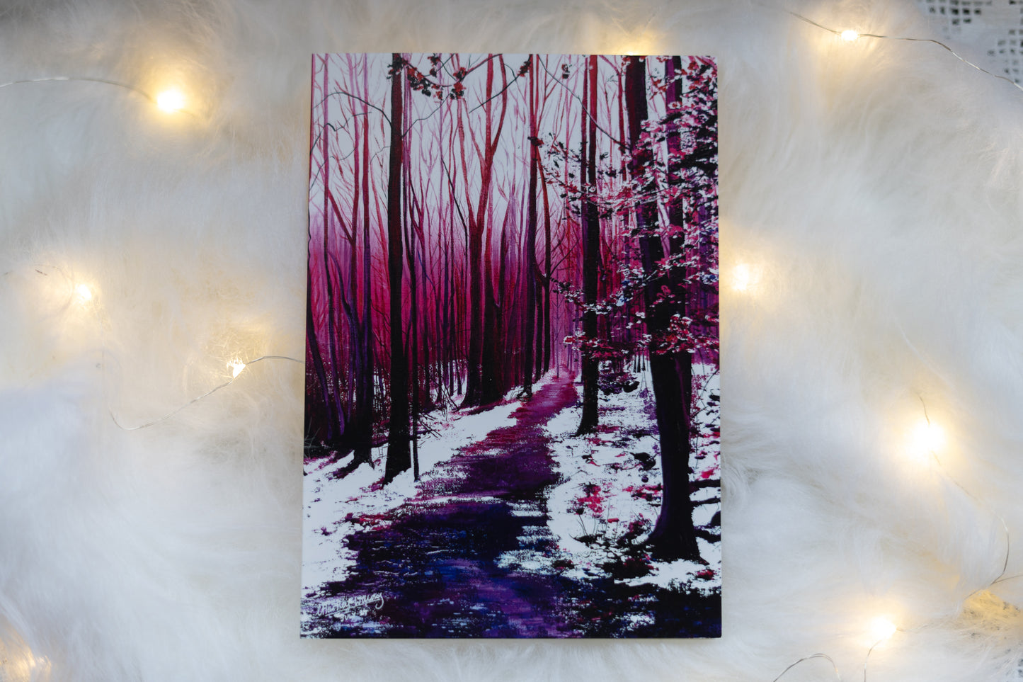 Gillfield Wood Greetings Card