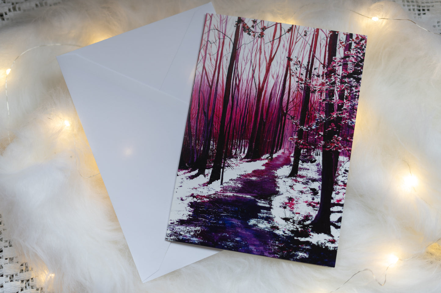 Gillfield Wood Greetings Card