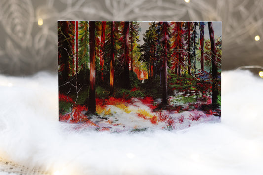 Into the Woods Greetings Card