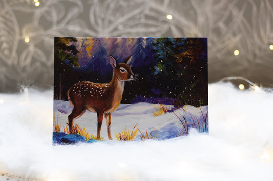 Fawn Greetings Card