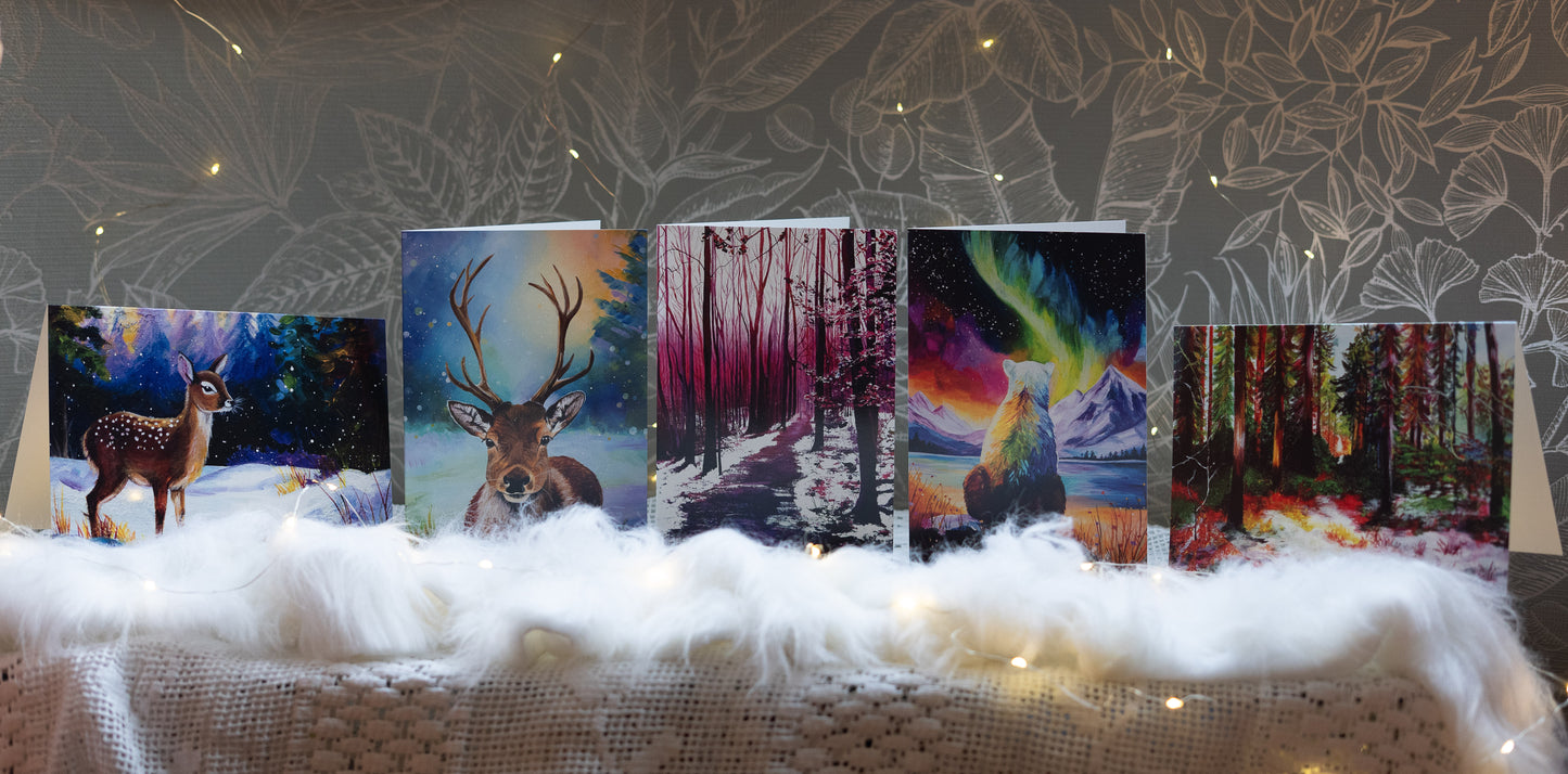 Gillfield Wood Greetings Card