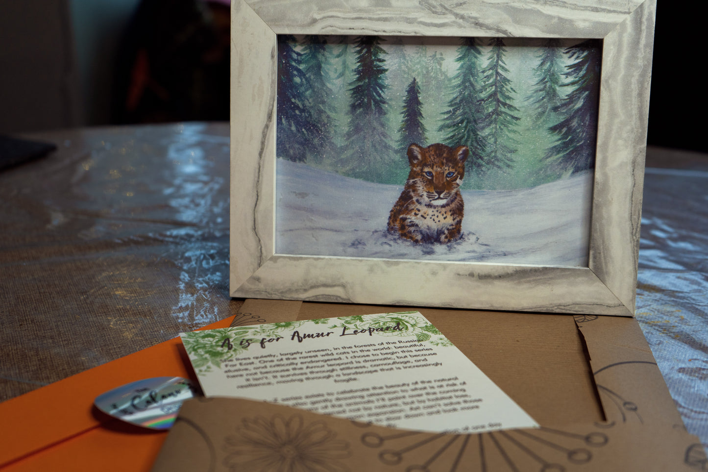 A is for Amur Leopard