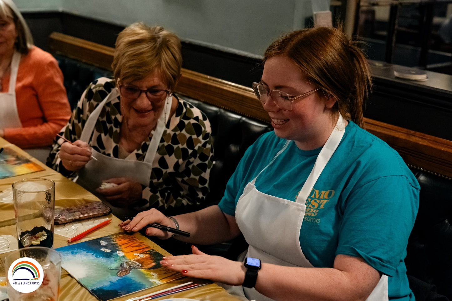 Daisy Rabbit Sip and Paint Party - Tuesday 15th September 2026 7pm - Nether Edge Festival