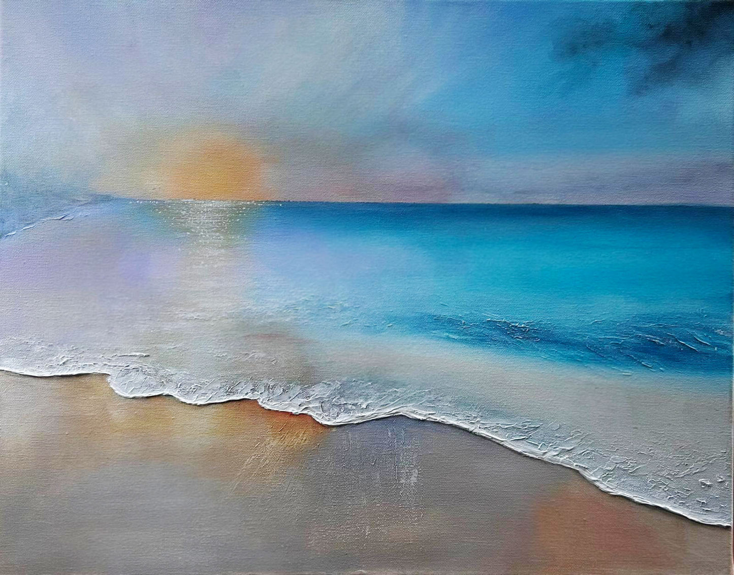 2-Week Acrylic Workshop - Project 1 Textured Seascape - 17th & 24th September